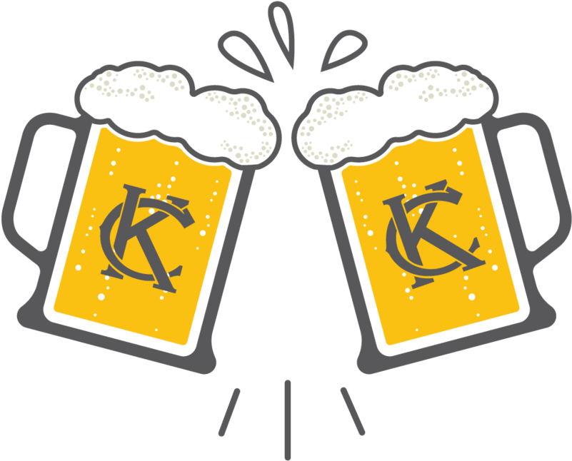 Beers - Kansas City Rally Arch Pint Glass (1000x1000), Png Download