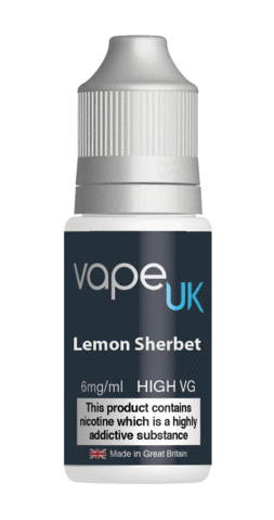 Vape Uk Lemon Sherbet High Vg E-liquid - Electronic Cigarette Aerosol And Liquid (253x479), Png Download