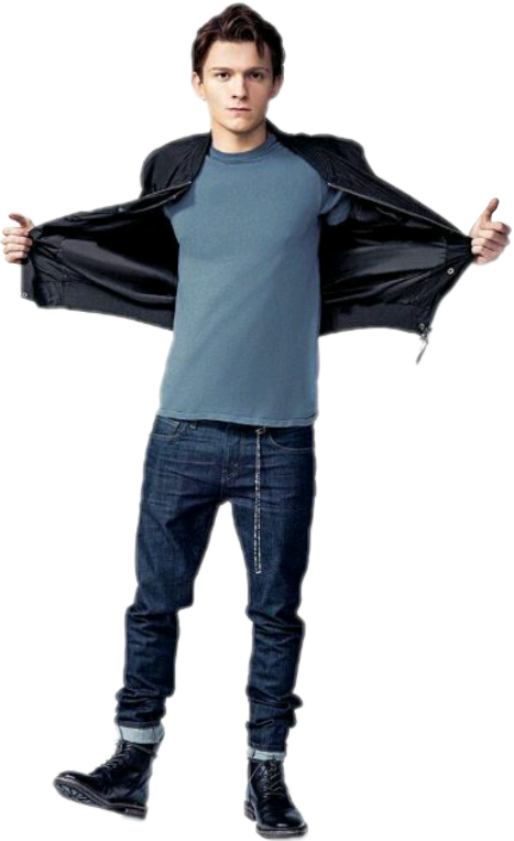 Report Abuse - Tom Holland Spiderman Png (467x763), Png Download