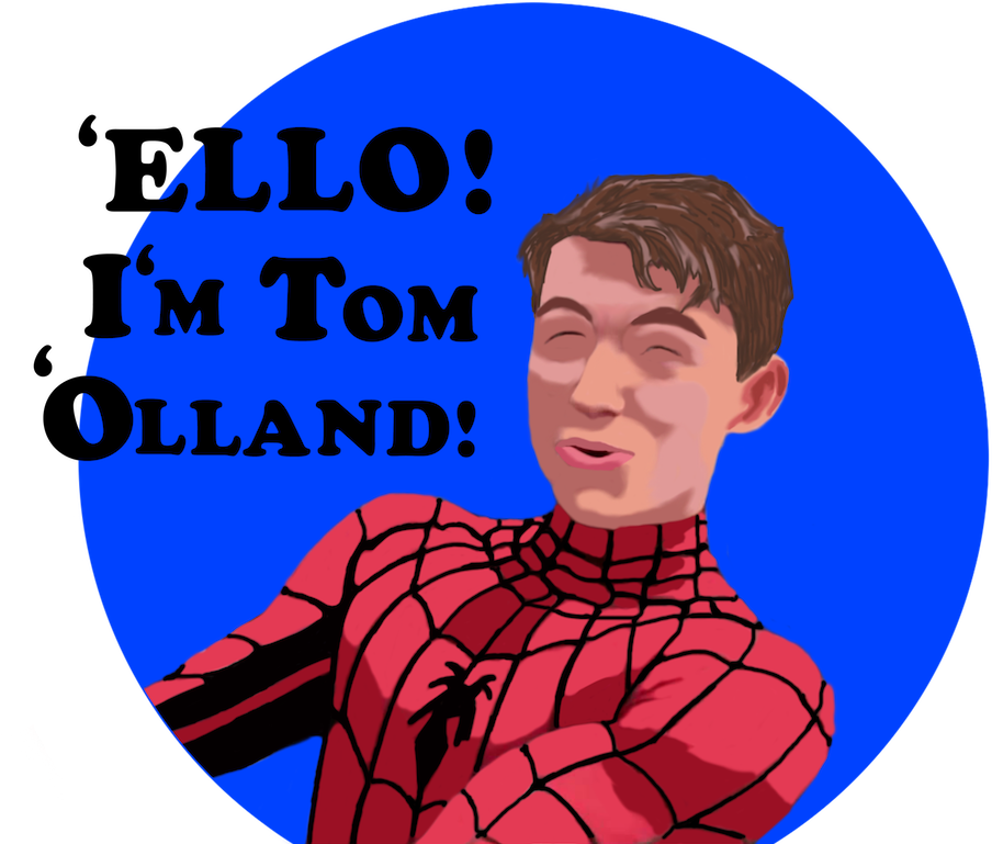 Tom Holland, Spider-man, Mr Sunday Movies And 4 Others - Spiderman Tom Holland Shirt (922x768), Png Download