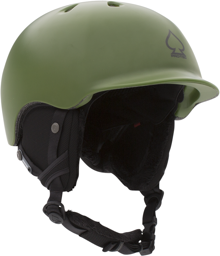 Riot Certified Snow Matte Army - Ski Helmet (600x600), Png Download