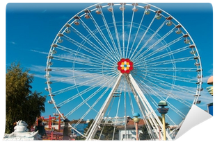 Ferris Wheel In Entertainment Center Wall Mural • Pixers® - Entertainment (400x400), Png Download