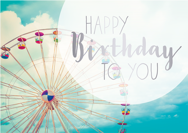 Ferris Wheel Background (600x600), Png Download