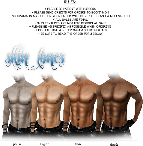 Click Here For Provided Tattoo Placement Pic - Imvu Male Skin Texture (500x500), Png Download
