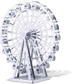 Metal Earth Online Store - Metal Earth: Ferris Wheel (400x400), Png Download