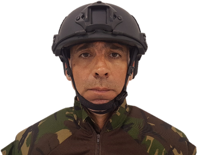 Helmet Front - Portable Network Graphics (500x374), Png Download