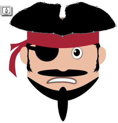 Royalty Free Stock How To Draw A Cute Pirate Character - Adobe Photoshop (740x430), Png Download