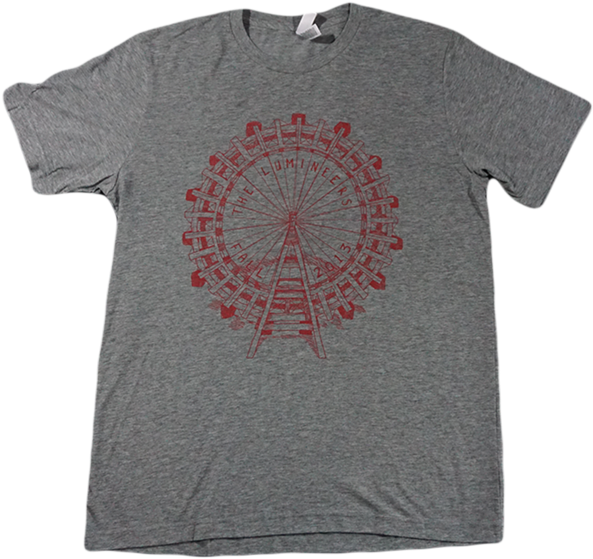 Grey Ferris Wheel 2013 Tour T-shirt - Active Shirt (600x600), Png Download