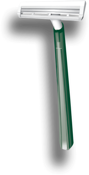 Bic® Twin Select® Disposable Razor - Razor (400x730), Png Download