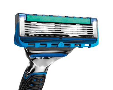 At The Time, That Seemed Absurd, But Sure Enough, Now - Razors With Five Blades (389x310), Png Download