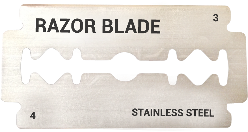 Razor Blade Png Transparent Image - Personna Prep Blade Personna Prep Blade (1065x677), Png Download
