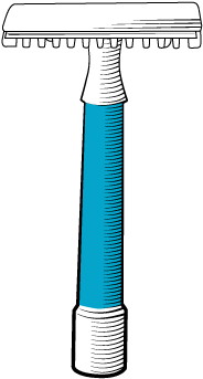 Shop Straight Razors Shop Safety Razors - Tool (380x476), Png Download