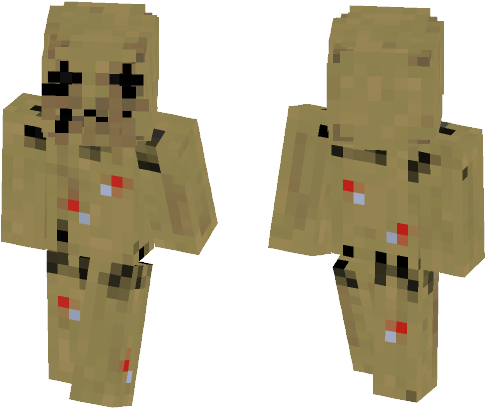 Voodoo Doll - Lil Uzi Vert Minecraft Skin (584x497), Png Download