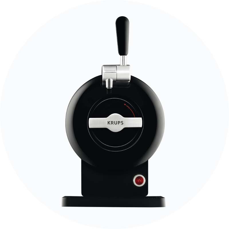 Beer Drinking Image - Krups The Sub Vb650810 - 2 L - Noir Laqué (800x800), Png Download