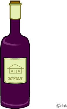 Wine Bottle Download Wine Clip Art Free Clipart Of - Bottle Of Wine Clipart (400x400), Png Download
