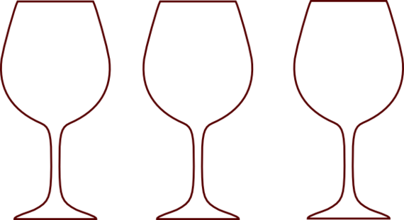 Wine Glass Vector Free Download Clipart To Use Clip - Wine Glass Vector Free Download (570x311), Png Download