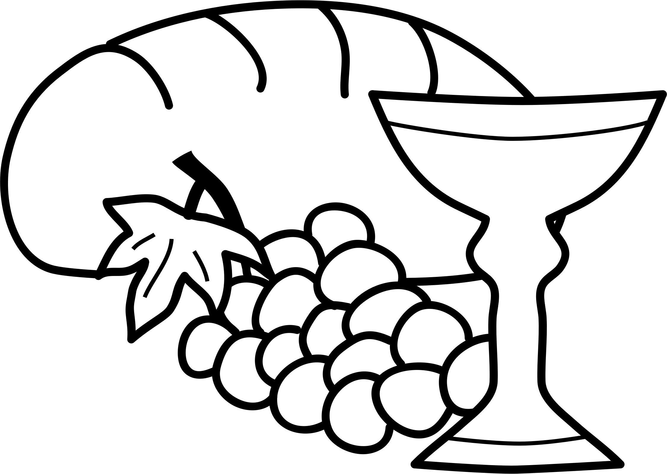 Big Image - Communion Bread And Wine Clip Art (2248x1599), Png Download