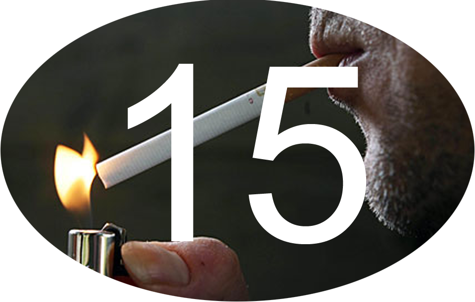 Air Force Stop Smoking - Lighting Up A Cigarette (960x611), Png Download