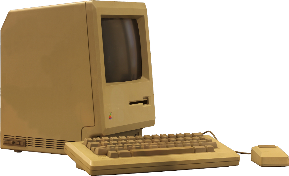 Macintosh 512k - 1998 Computers (1000x626), Png Download