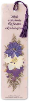 Minds Are Like Books Bookmark Photo - English Lavender (375x375), Png Download