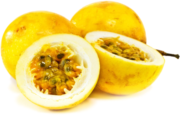 Passion Fruit - Yellow Passion Fruit Png (600x462), Png Download
