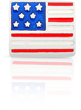 Charm Bandeira Eua - United States Of America (800x800), Png Download