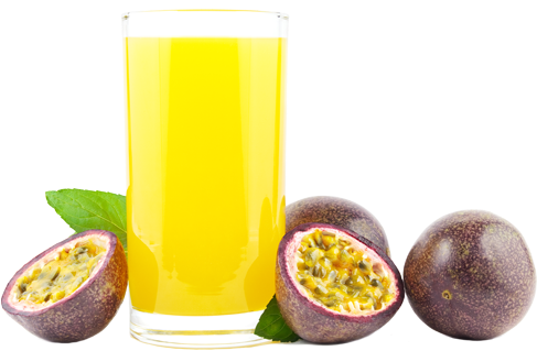 Passionfruit - Fresh Passion Fruit Juice (486x426), Png Download