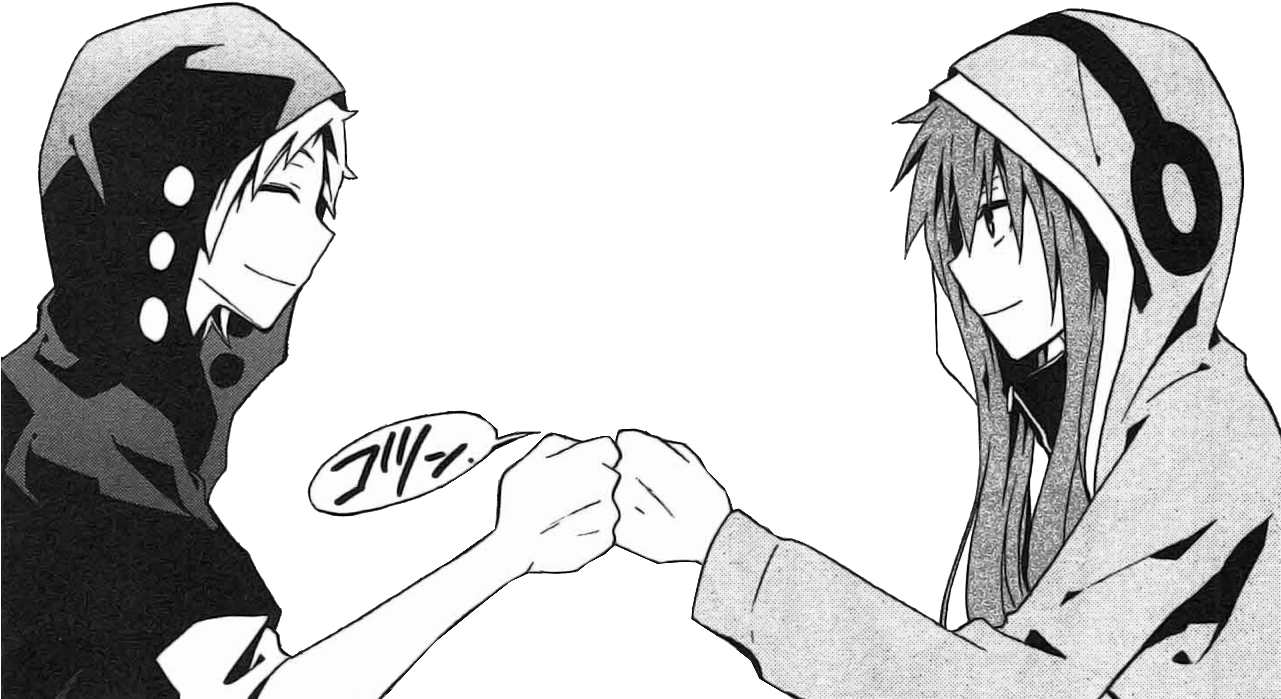 Fist Bump Source - Anime Fist Bump Base (1280x770), Png Download