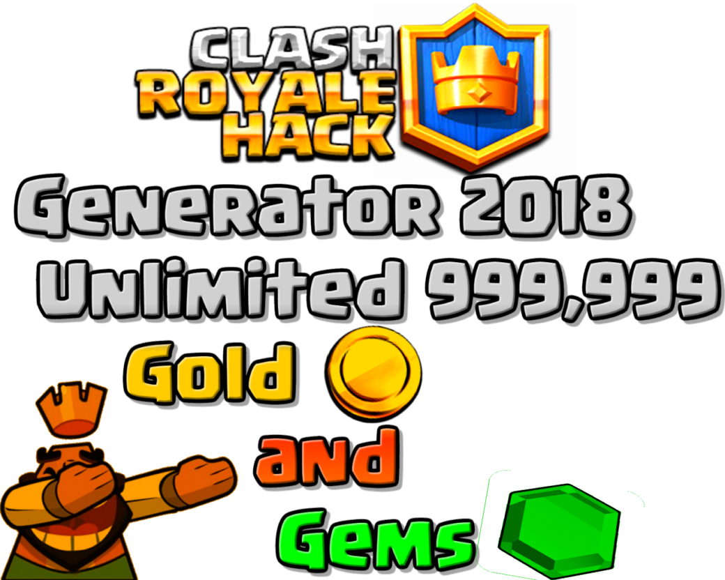 Clash Royale Unlimited 999,999 Gold And Gems Android - Clash Royale (1040x832), Png Download