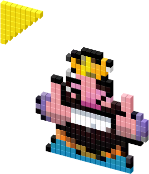 View Cursor On T-shirt - Clash Royale Cursor (330x418), Png Download