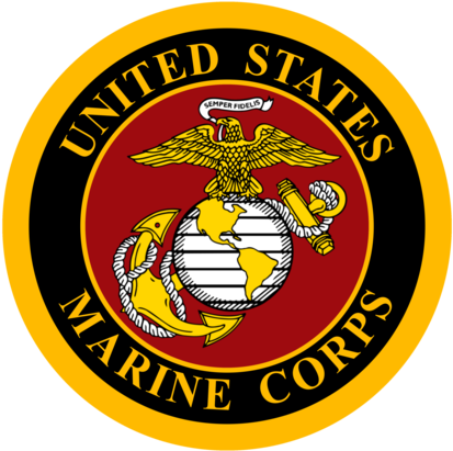 Usmc Ega 8" Sticker - Marine Corps Sticker (480x466), Png Download
