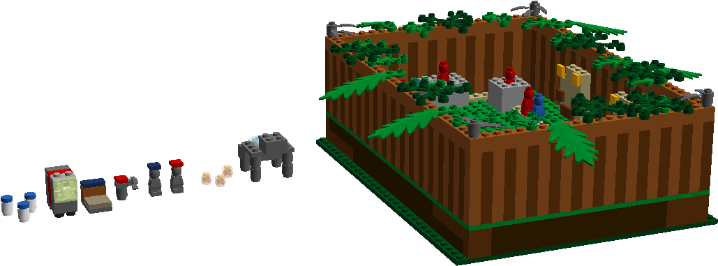 Clash Royale Jungle Arena - Illustration (1122x600), Png Download