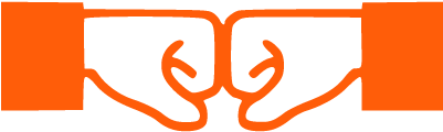 Draw People Fist Bumping (400x400), Png Download