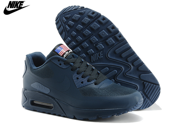 Mais Visualizações - Cheap Nike Air Max 90 Womens Black Running Shoe (600x600), Png Download