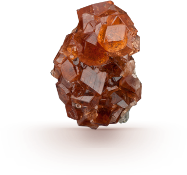 Responsive Image - Garnet Mineral Png (550x416), Png Download