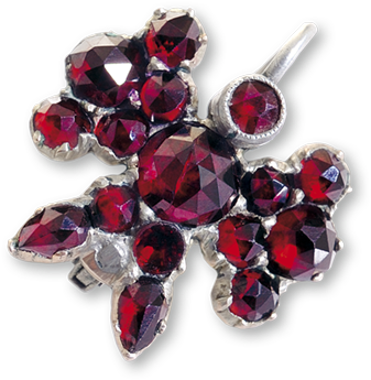 The Bohemian Garnet Museum Is A Unique Exhibition Of - Prague (351x350), Png Download