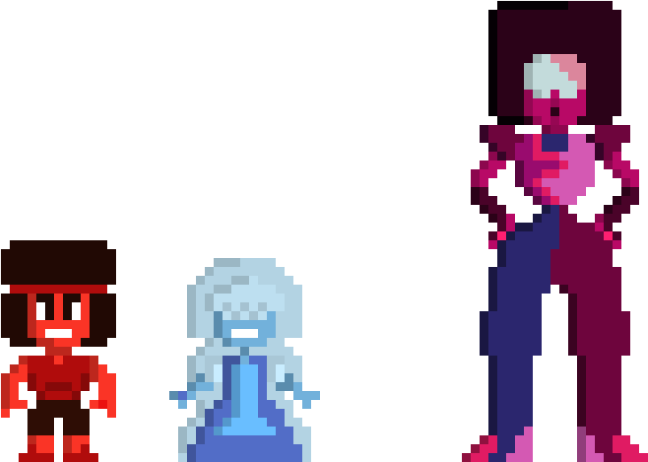 Garnet Fusion - Cartoon (880x640), Png Download