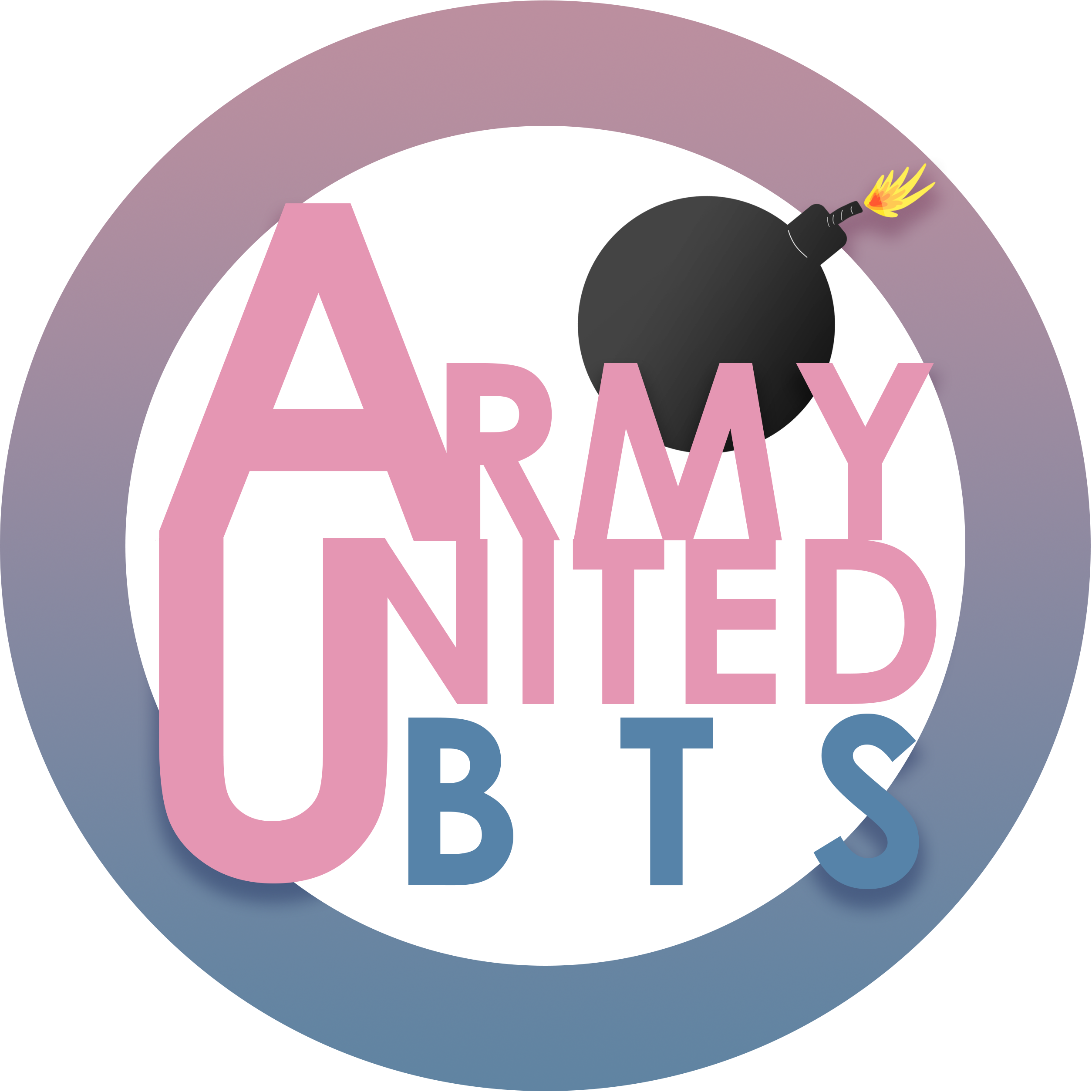 Homequestionsarchive - Gambar Tumblr Bts Army (2508x2508), Png Download