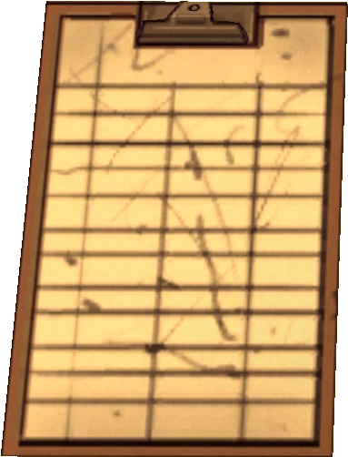 Clipboard - Wood (400x550), Png Download