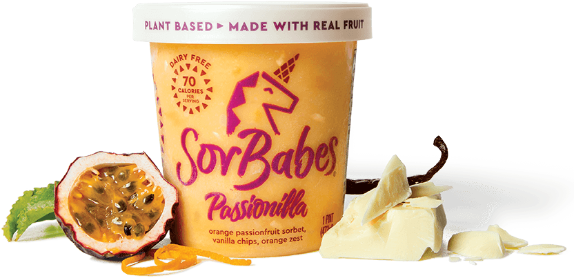 This Dreamy Flavor Combines Passionfruit, Orange And - Passion Fruit (840x425), Png Download