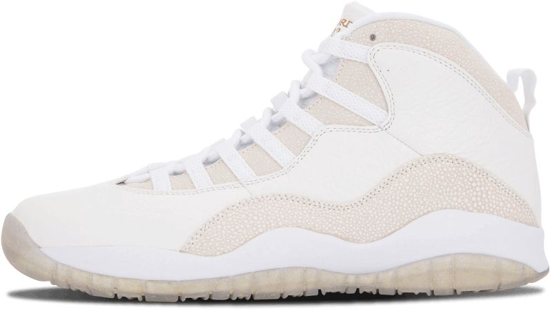 Air Jordan 10 Retro Ovo "white" - Walking Shoe (1000x600), Png Download