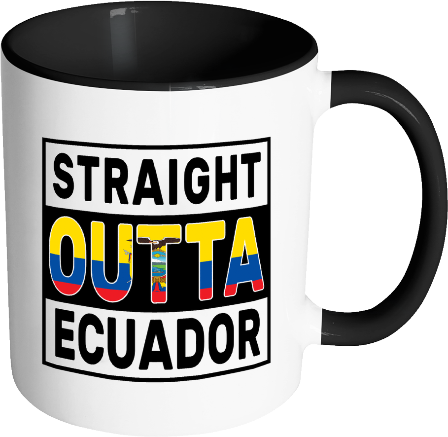 Straight Outta Ecuador - System Administrator Coffee Mug (1024x1024), Png Download