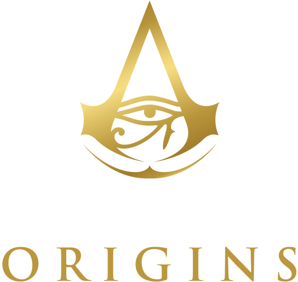 Assassin's Creed Origins Logo (597x600), Png Download