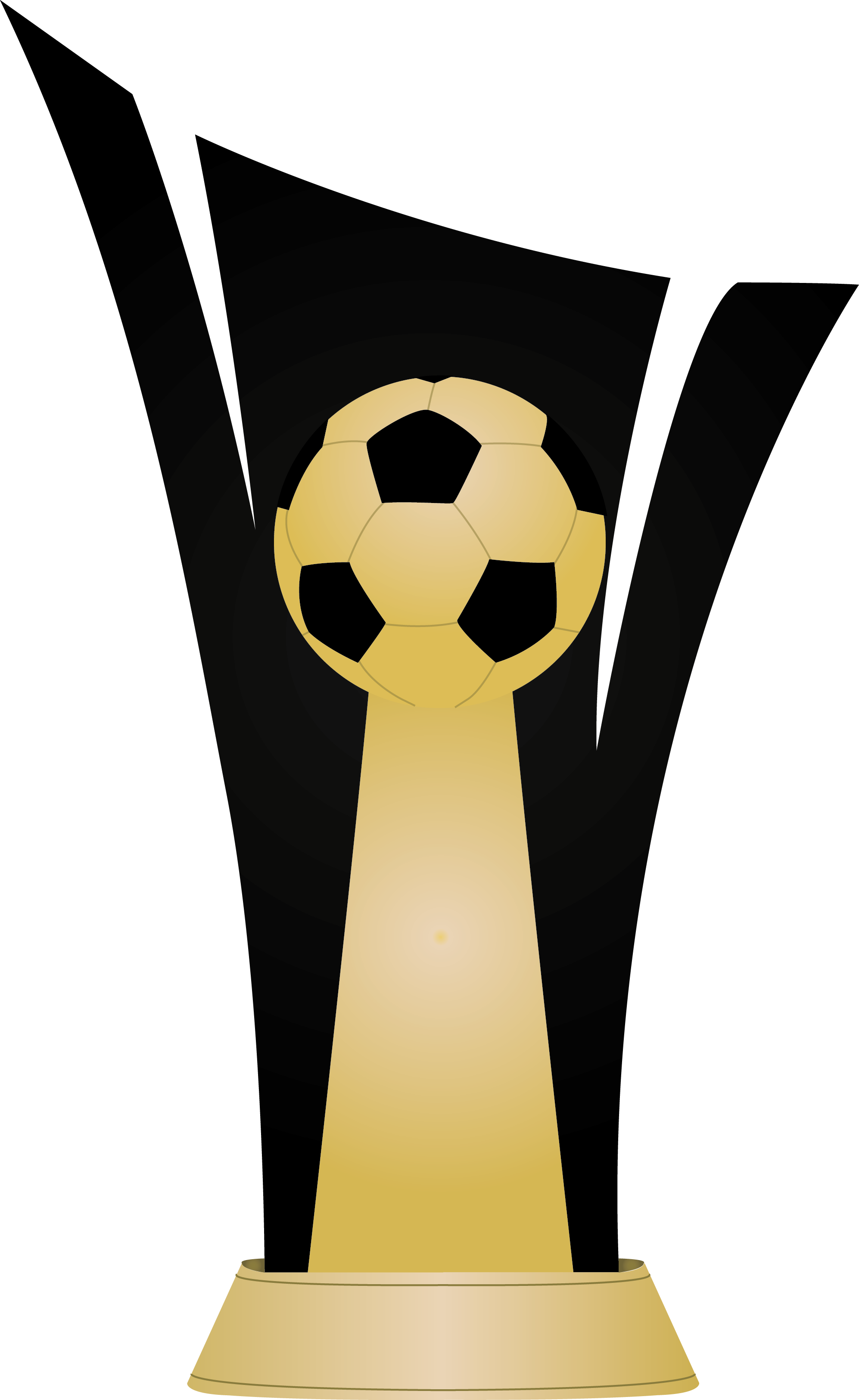 Concacaf Champions League Trophy Icon - Concacaf Liga De Campeones Png (1994x3251), Png Download