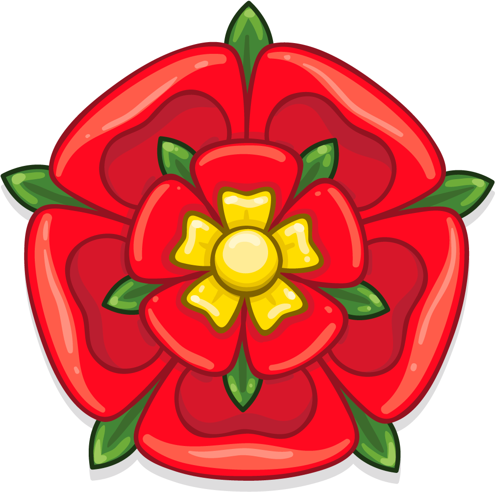Lancashire Rose Rose Tattoos, Cricut, Tattoo Ideas, - House Of Plantagenet Flower (1024x1024), Png Download