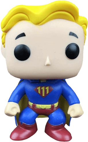 Vault Boy Toughness - Funko Fallout - Toughness Vault Boy Pop! Vinyl Figure (709x709), Png Download