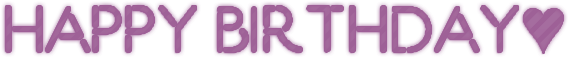 Texto Png Happy Birthday By Smileeditions78 On Clipart - Happy Birthday Png Purple (792x237), Png Download