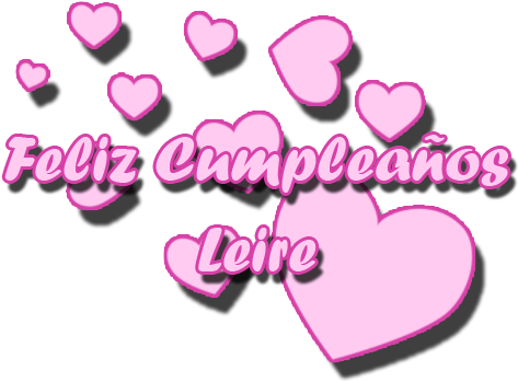 31 Diciembre, 2011 Por Mª Jesús - Felicitaciones De Cumpleaños Leire (500x400), Png Download