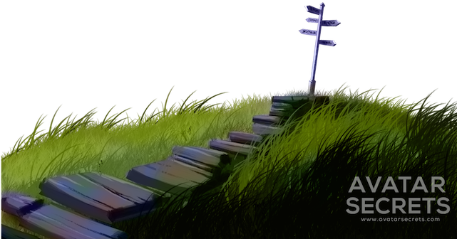 The Fountain Scene - Avatar Secrets (640x480), Png Download