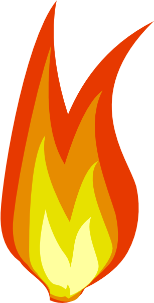 Cartoon Flame Png - Mini Fire (518x600), Png Download